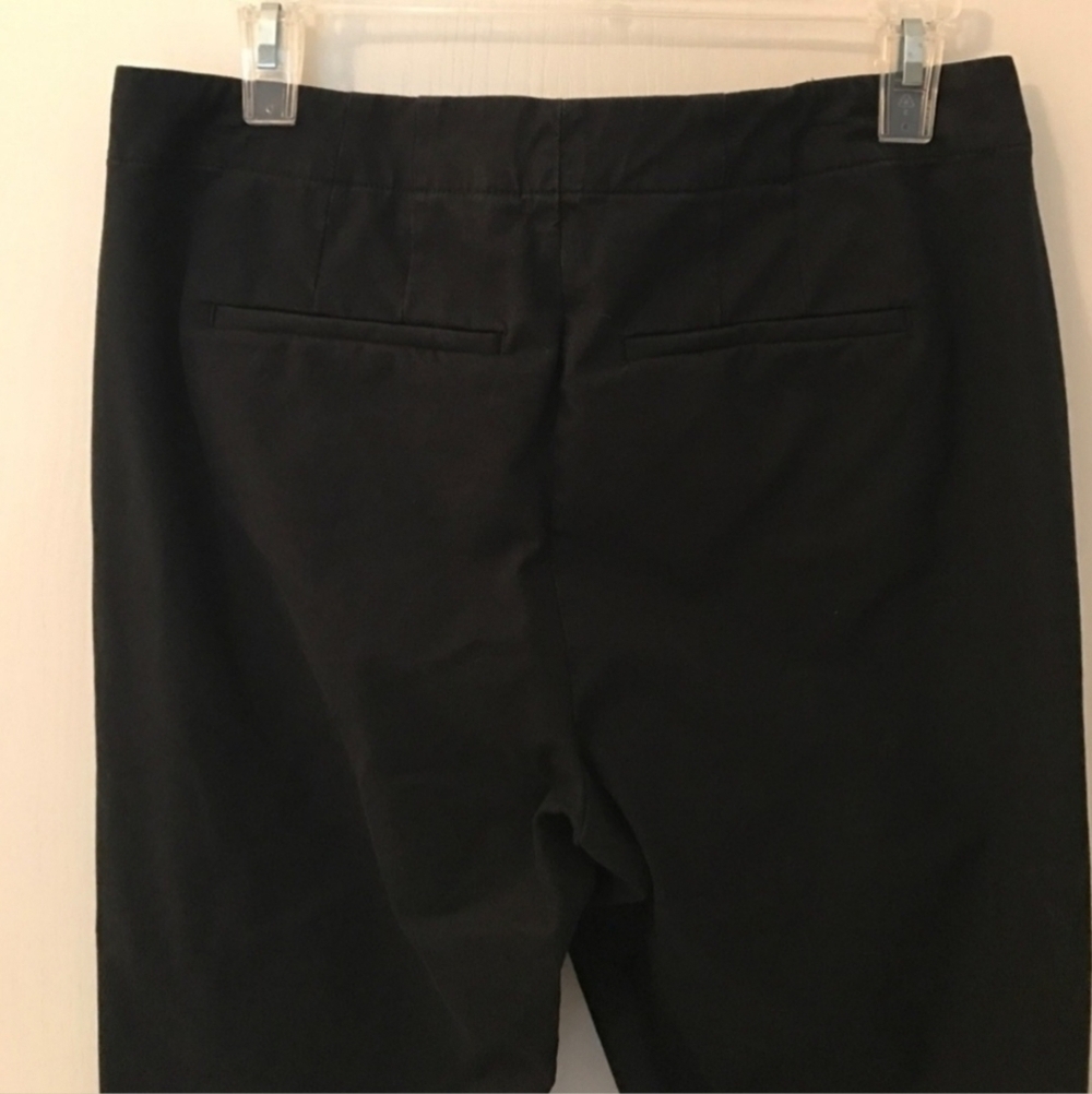 J. Jill Black Missy Dress Pants Women's Size 8 Straight Leg Career Office EUC - Picture 3 of 7